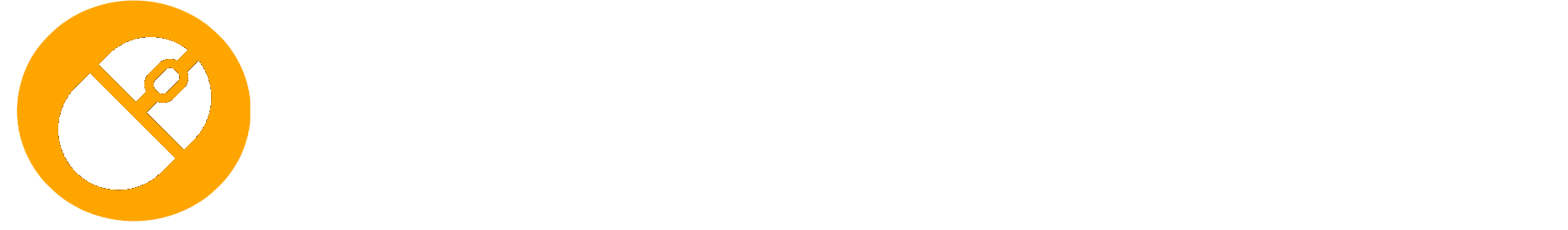 Wordmark, reversed